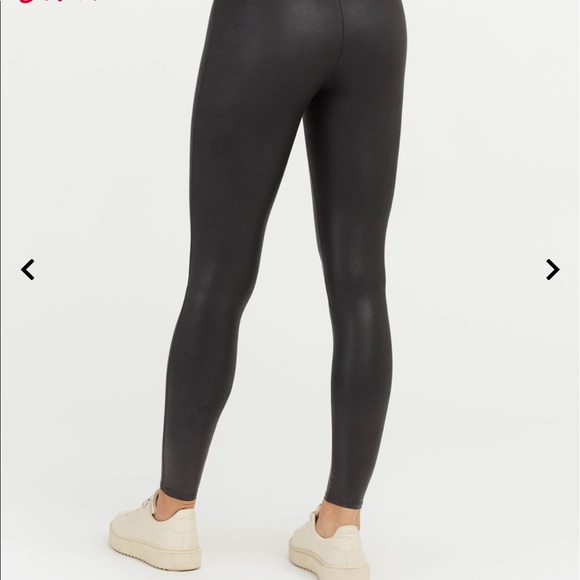 Spanx faux leather leggings, never worn! Perfect condition - Picture 2 of 5